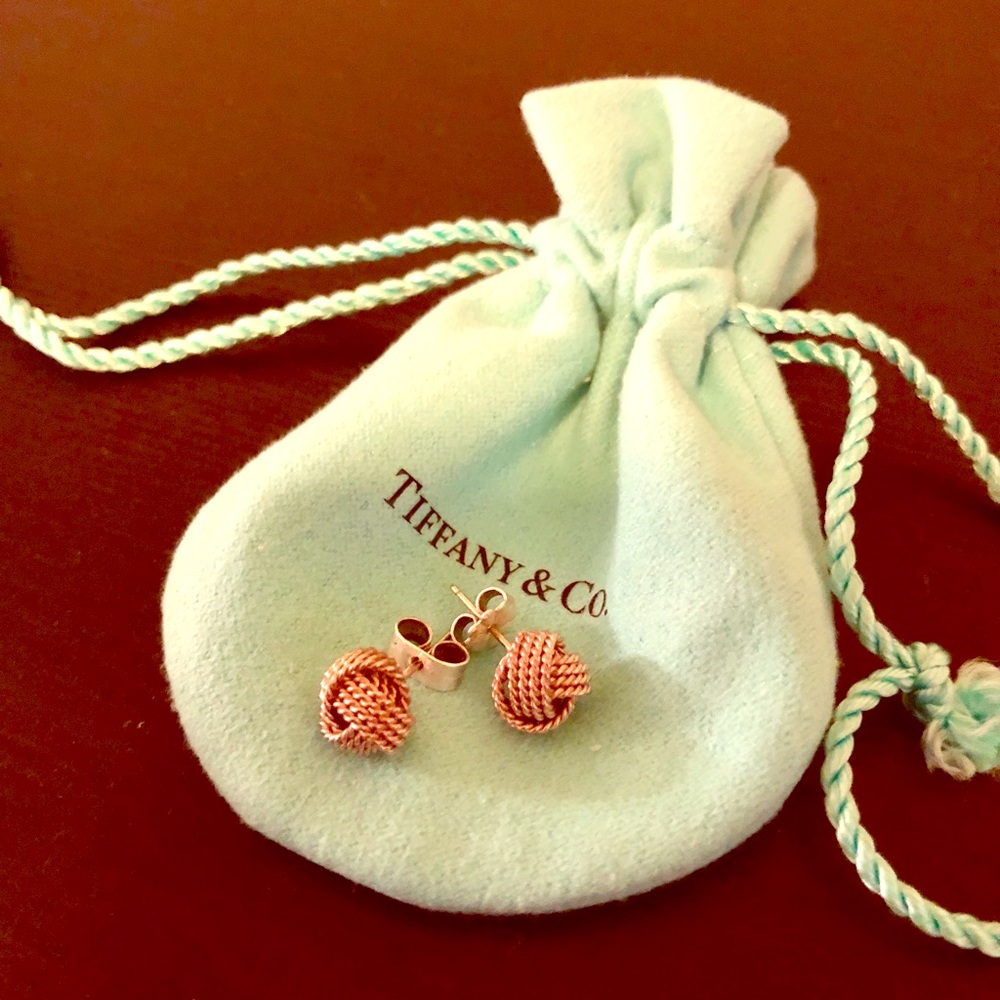 Tiffany Twist Knot Earrings